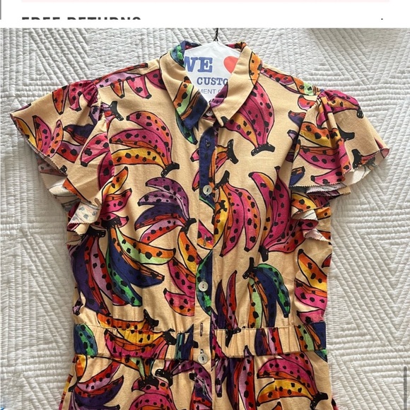 Farm Rio banana jumpsuit - Picture 16 of 16